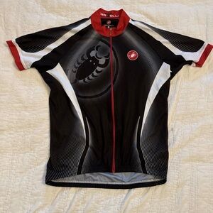 Castelli Performance Bicycling Jersey XL Zip Front
